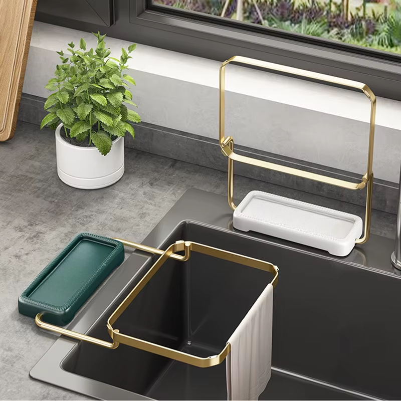 SinkNest™ Corner Drain Basket